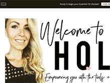 Tablet Screenshot of hol-fit.com